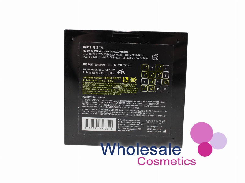 4 x NYX Professional Makeup Ultimate Shadow Palette - 13 FESTIVAL